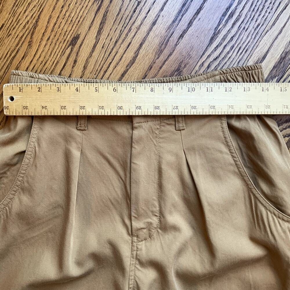 Madewell Women's Neale Straight-Leg Pant In Drapeweave CM5 Mustard Gold Size 6 - Picture 6 of 16